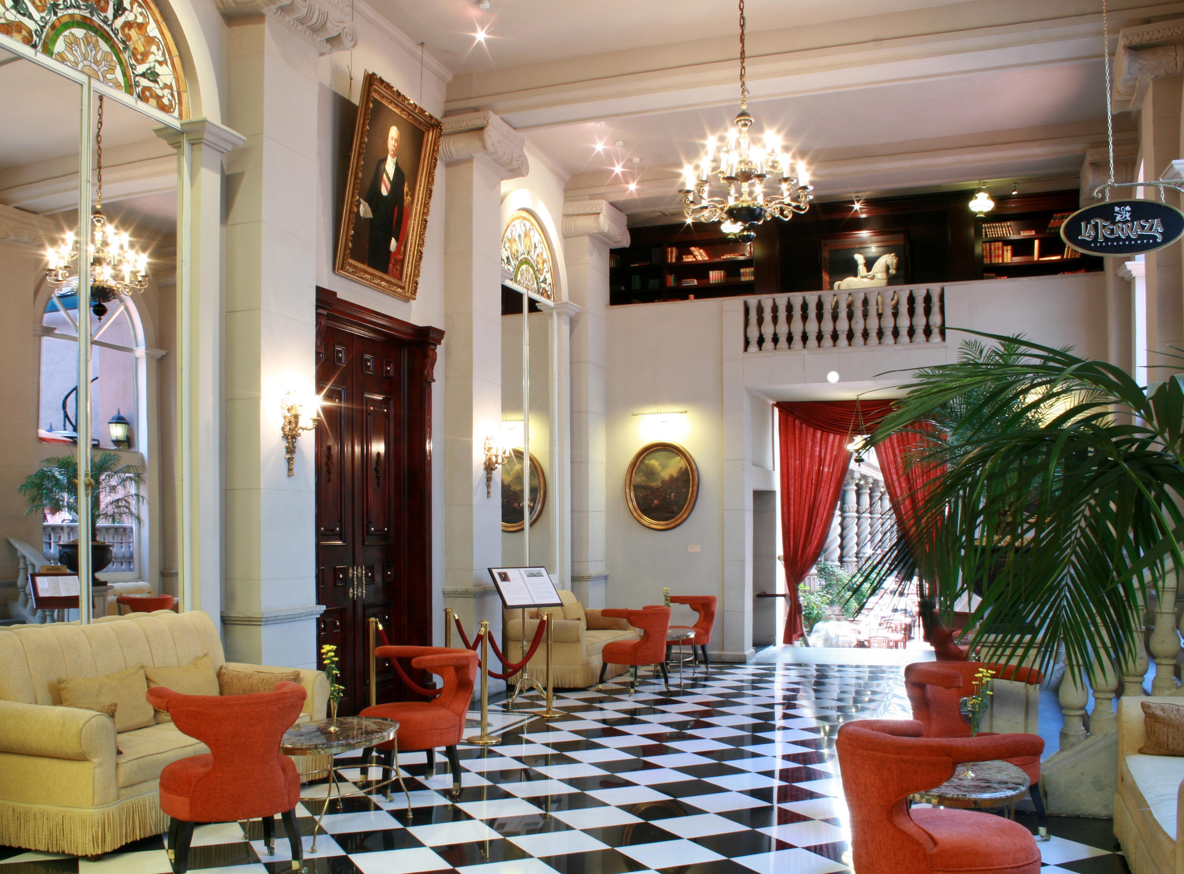 Hotel Geneve Cd De Mexico Eksteriør billede The lobby of the hotel