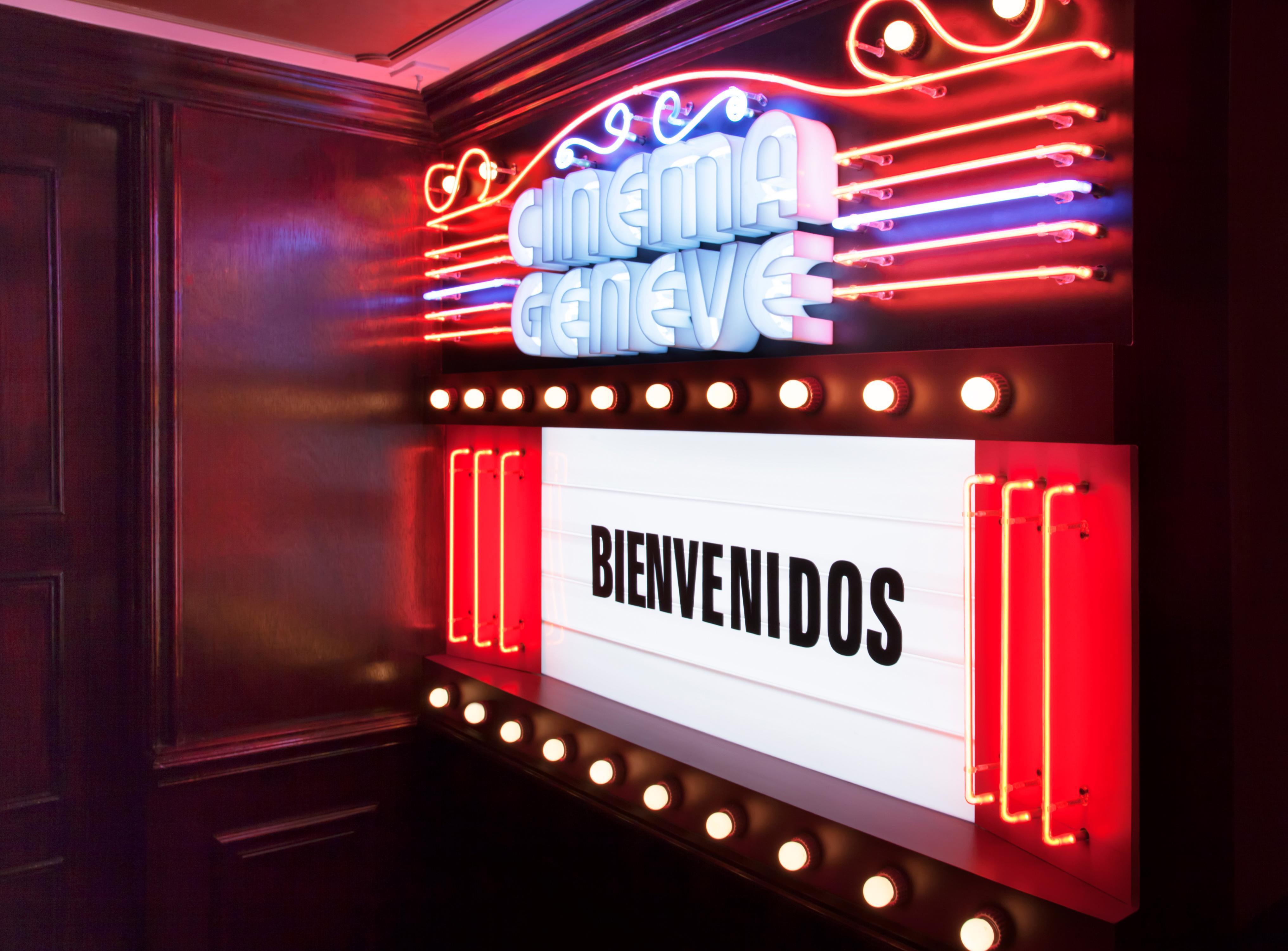 Hotel Geneve Cd De Mexico Eksteriør billede The sign at the entrance of the venue