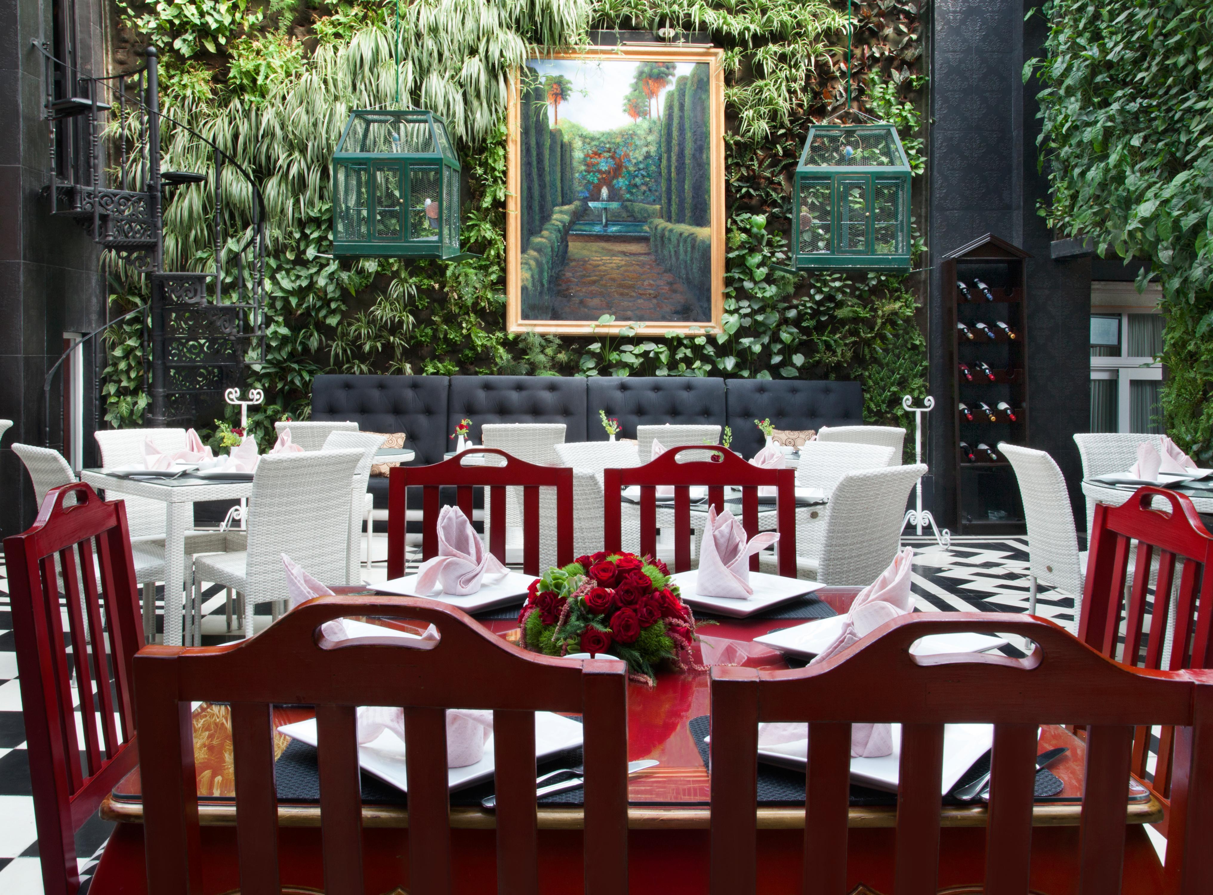 Hotel Geneve Cd De Mexico Eksteriør billede Restaurant