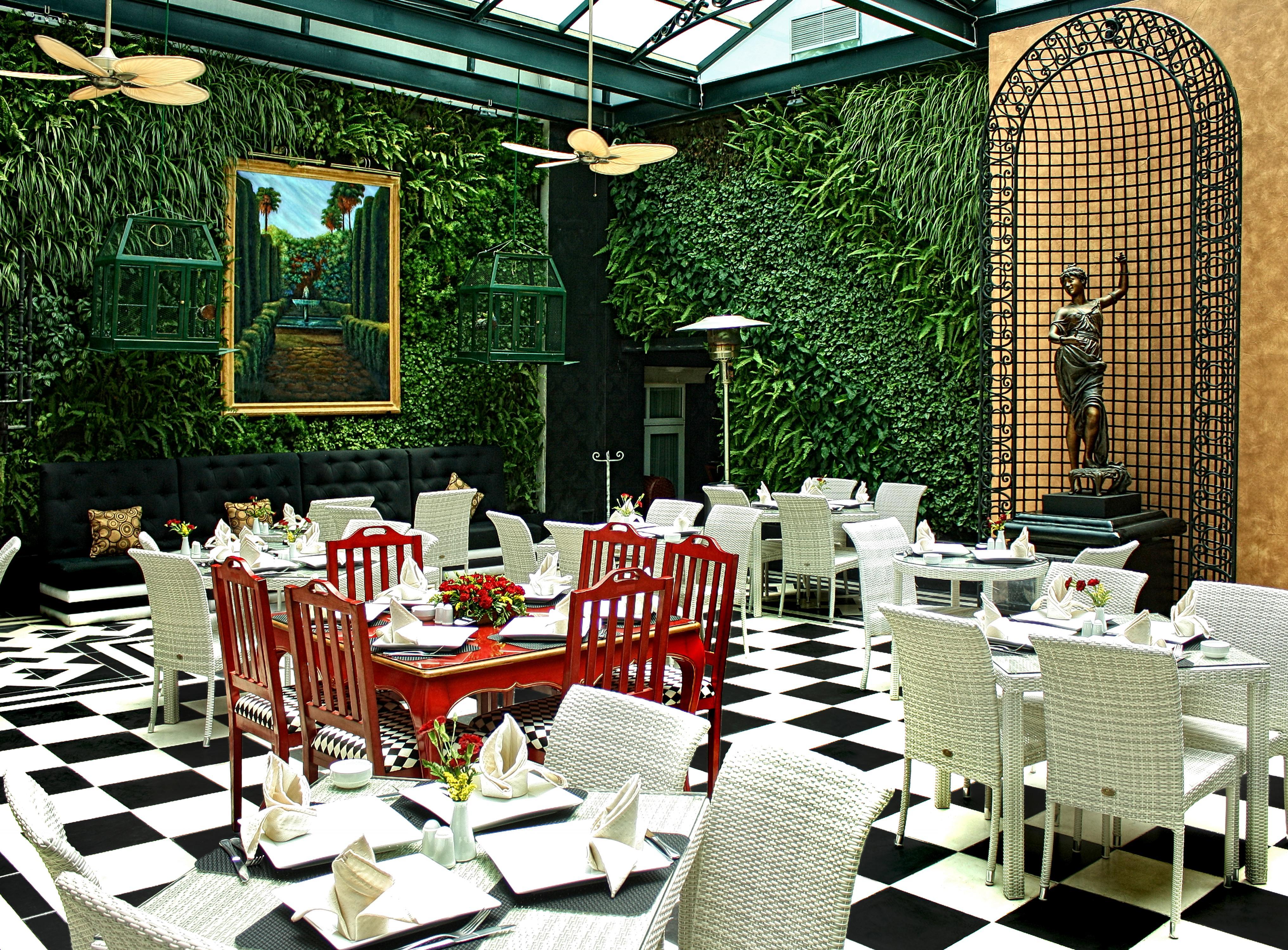 Hotel Geneve Cd De Mexico Eksteriør billede The restaurant's interior