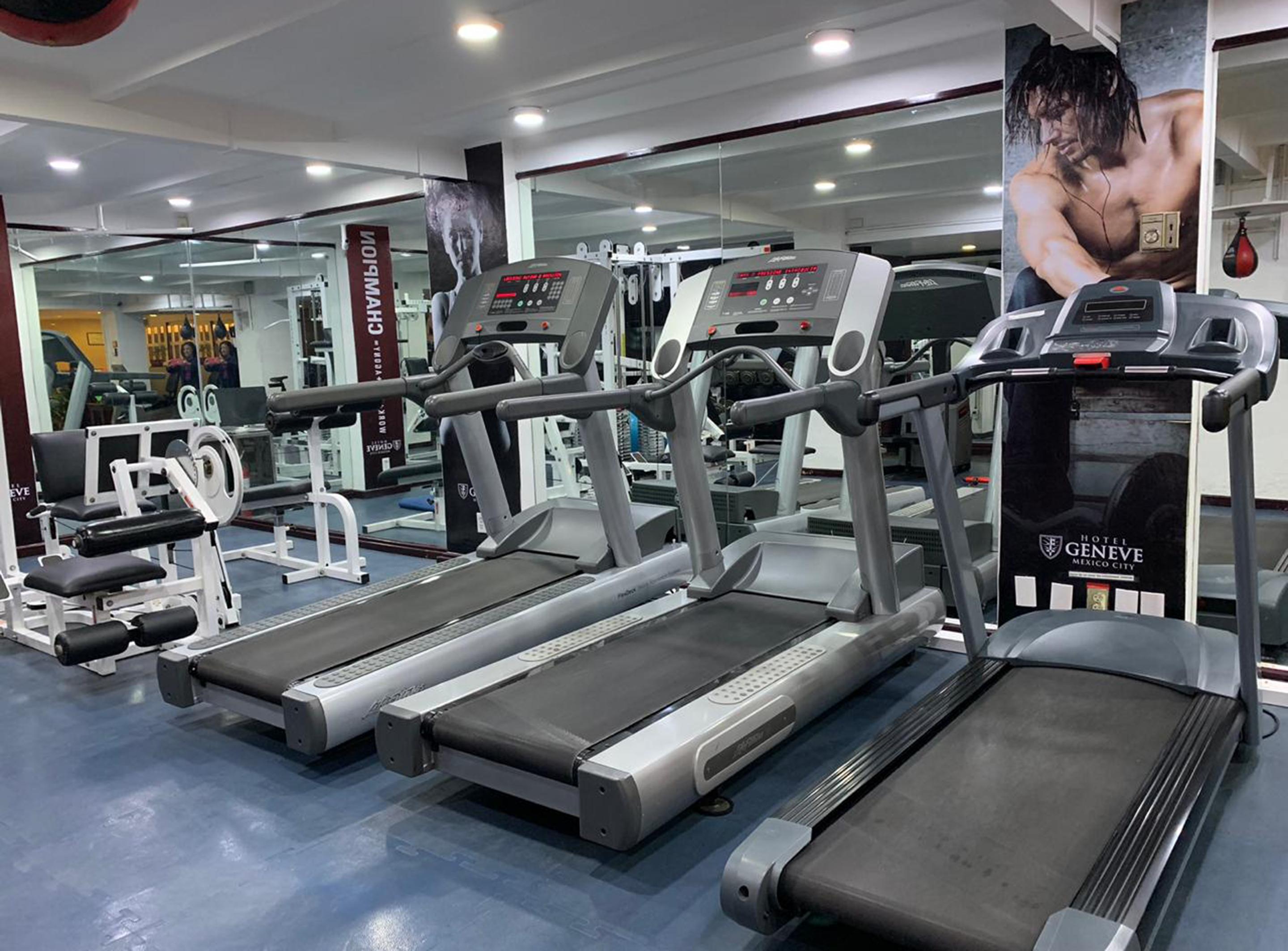 Hotel Geneve Cd De Mexico Eksteriør billede A treadmill