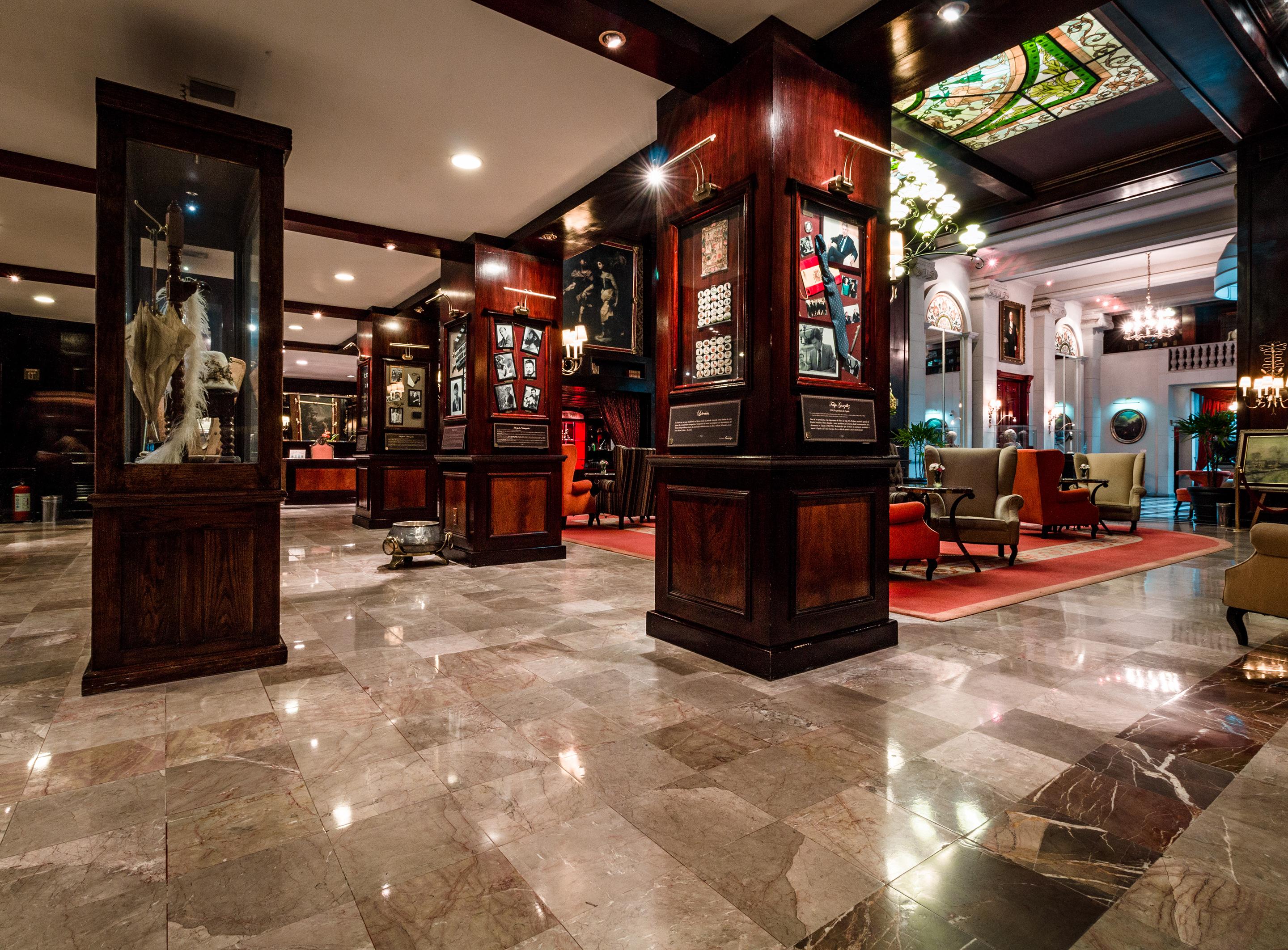 Hotel Geneve Cd De Mexico Eksteriør billede Lobby